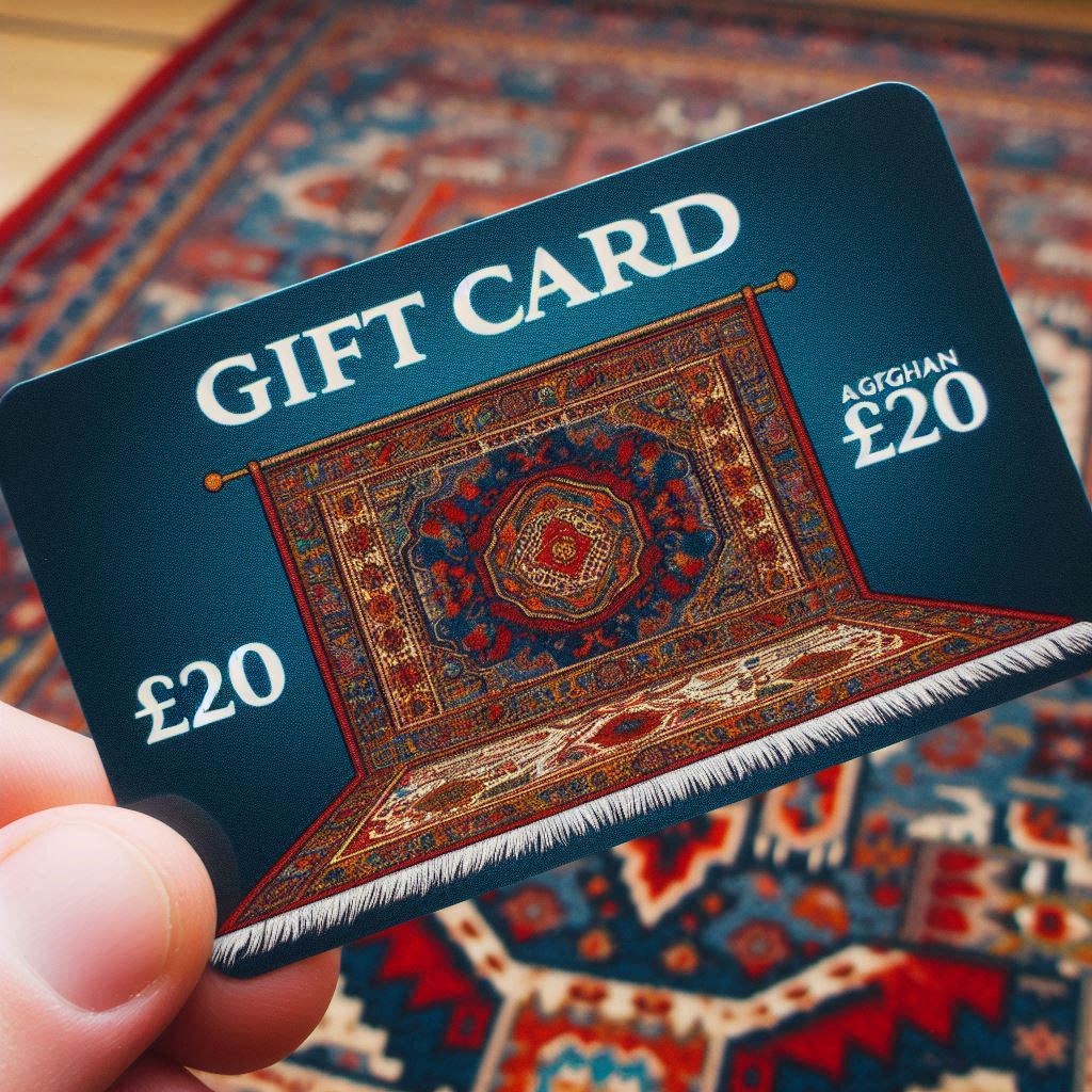 Put the rug under their feet with a Gift Card