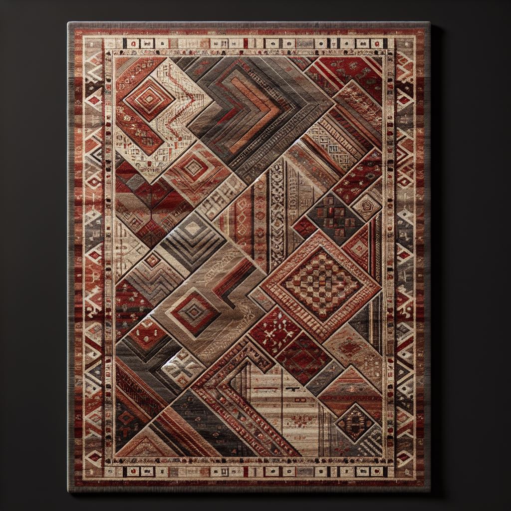 Contemporary Afghan Rug